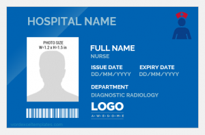 Printable Nursing Id Card Templates In Editable Format