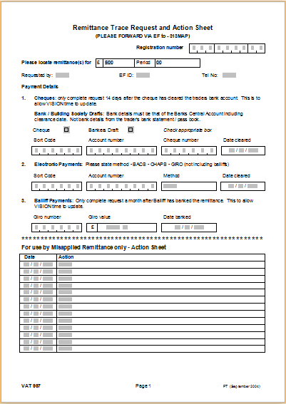 Remittance Letter Template