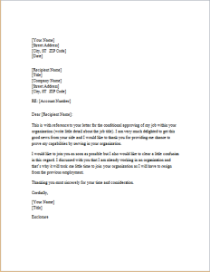 Response Letter Template for WORD | Word & Excel Templates