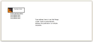 40 Editable Envelope Templates for MS Word | Word & Excel Templates