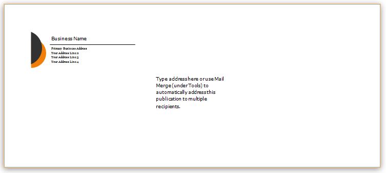 40 Editable Envelope Templates For MS Word Word Excel Templates