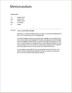 20 Free Editable Memo Templates for MS Word | Download