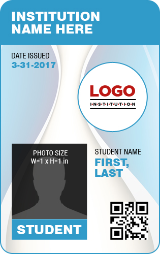 10 Student ID Badge Templates In Editable Printable Format Word 