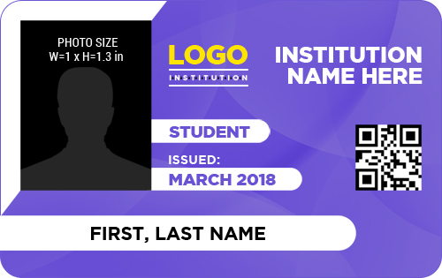 Student ID Card Templates For MS Word Word Excel Templates