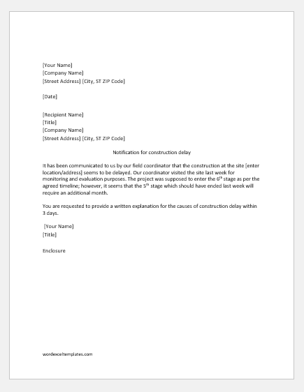 Sample Letter Of Late Payment Explanation Collection Letter Template 