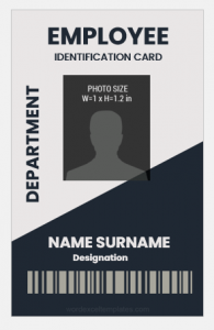 10 Best Vertical Design ID Badges for Ofice Employees | FREE