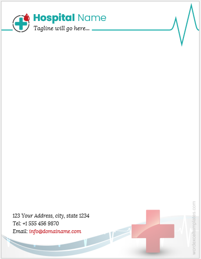 Hospital Letterhead Templates For Word 